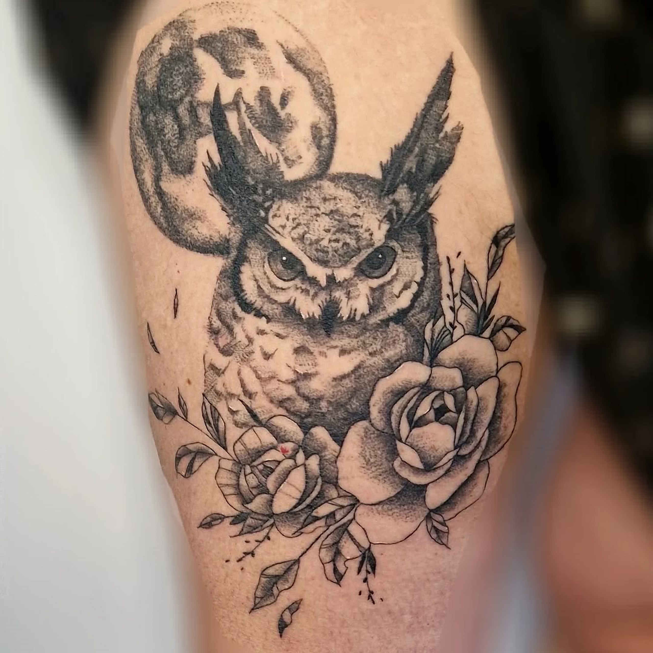 Création fine-line de Kael'ink, dans l'esprit feutré de l'atelier